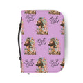 Floral Jesus 'But God' Bible Cover — Pink Zippered Scripture Case