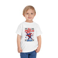 All American Bruh Toddler Tee – Patriotic 4th of July Kids Shirt